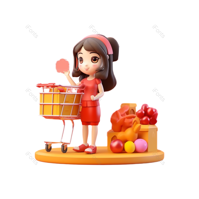 元素图片,卡通元素,鞋子PNG,儿童免抠素材